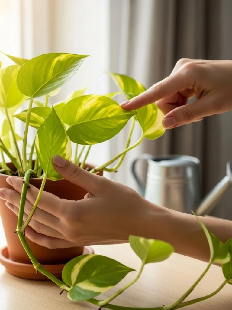 Caring for a Pothos Plant: Light & Watering Guide