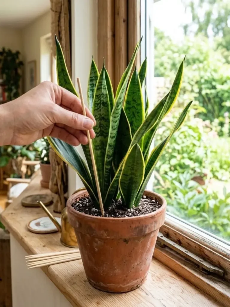 How to check the soil