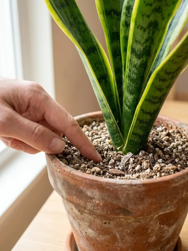 How to Tell When a Snake Plant Needs Water