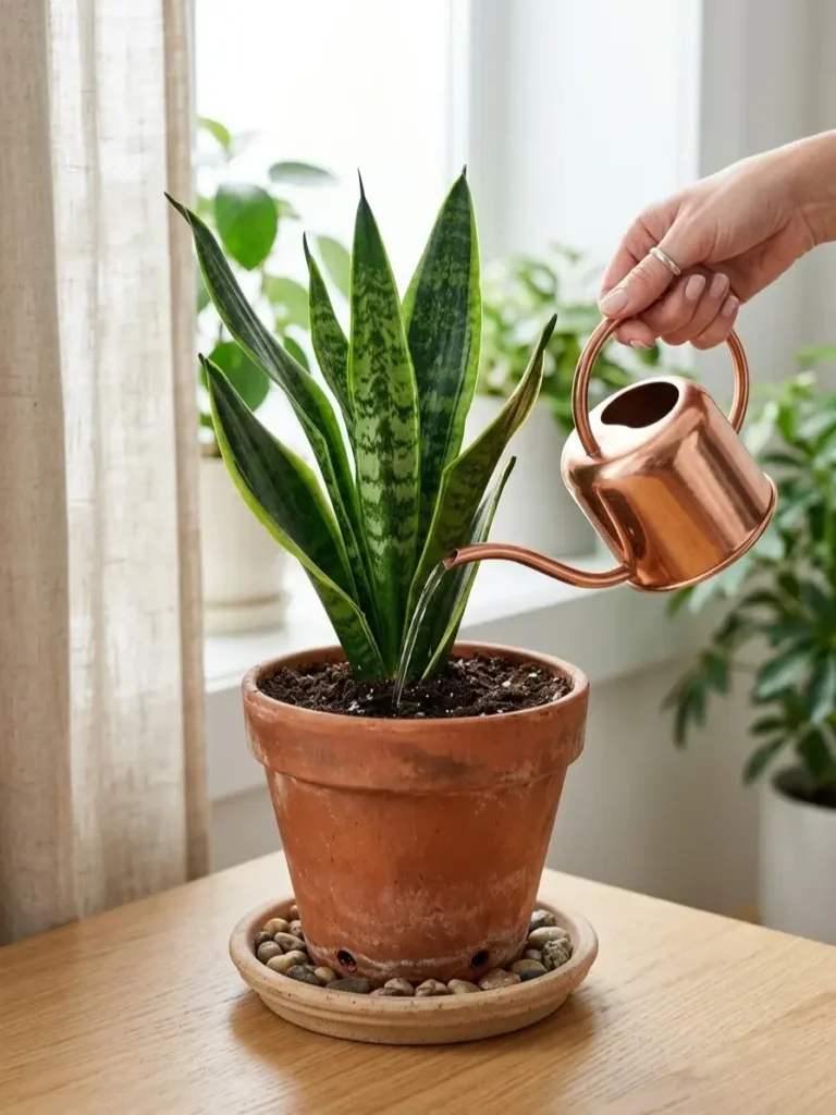 How to Water a Snake Plant Correctly