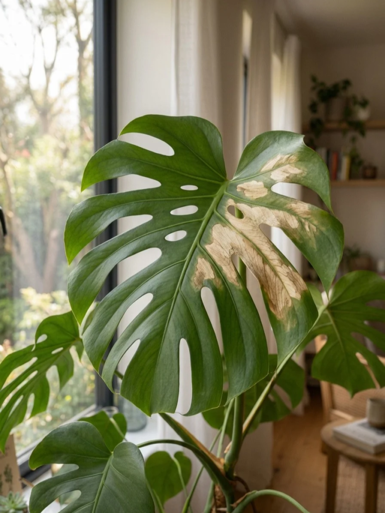 Signs Your Monstera Is Getting Too Much Sun
