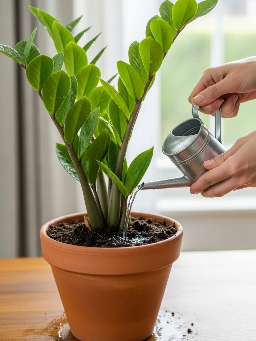zz plant watering